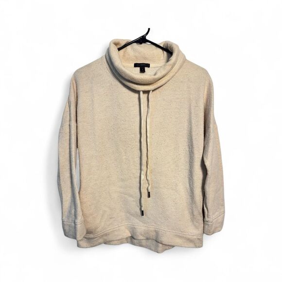 J. Crew Cream Cowl Neck Sweater - Picture 2 of 3